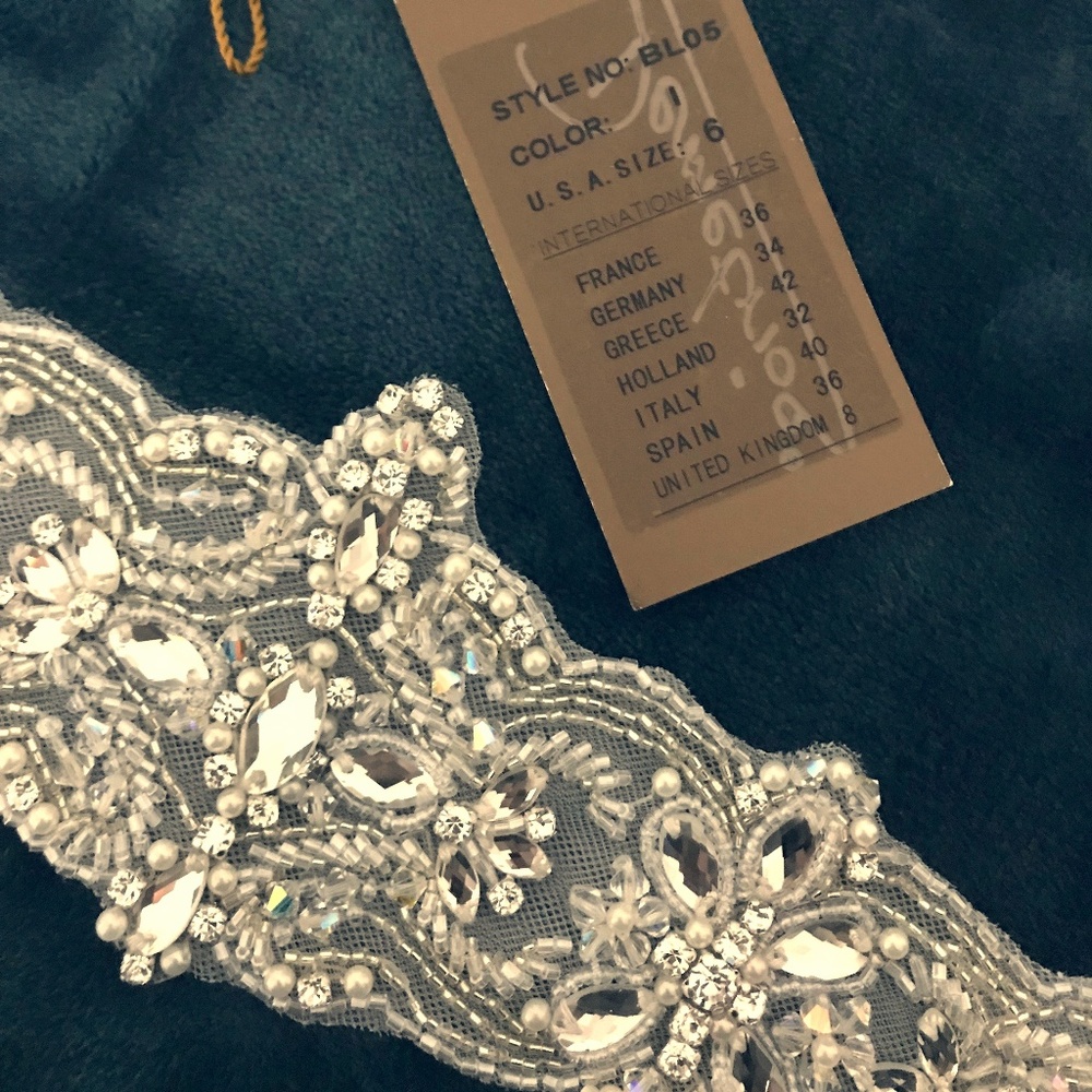 Demetrios Silver Belt/Sash Style BL05